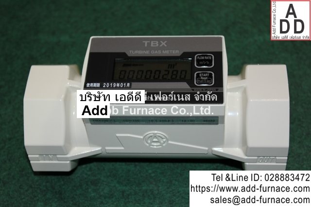 TBX100/L,Aichi tokei,TBX TURBINE GAS METER(4)